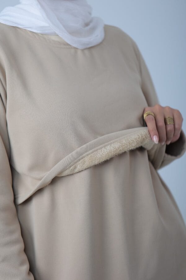 Warm latch basic shirt