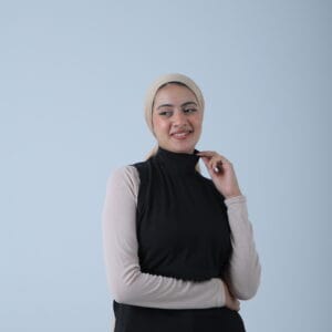High neck pure cotton sleeveless basic shirt