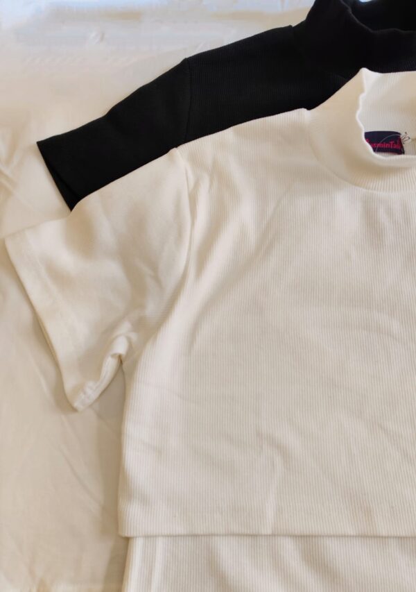 J mum nursing rib top (half sleeves)