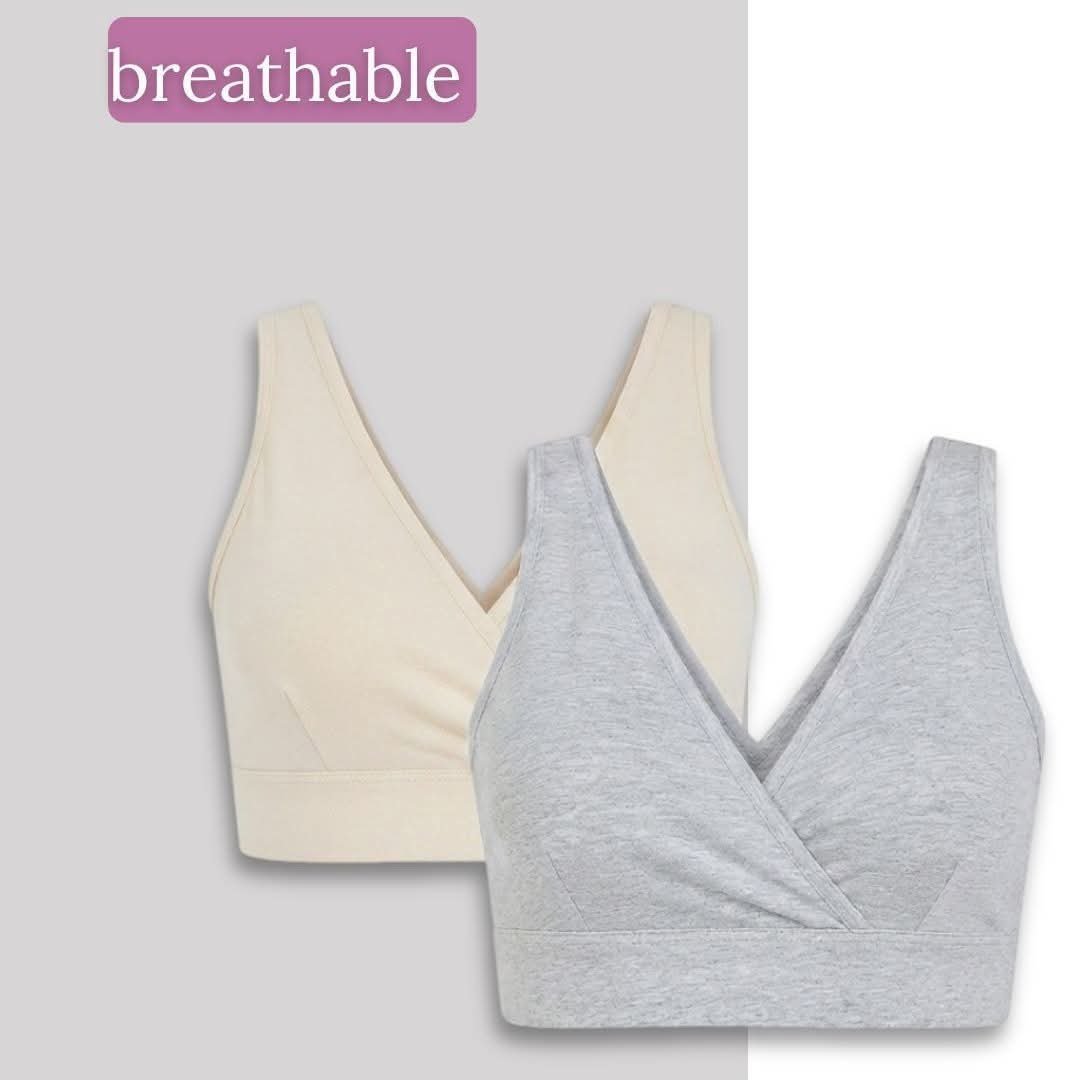 Cotton Night Nursing Bra | pack of 2