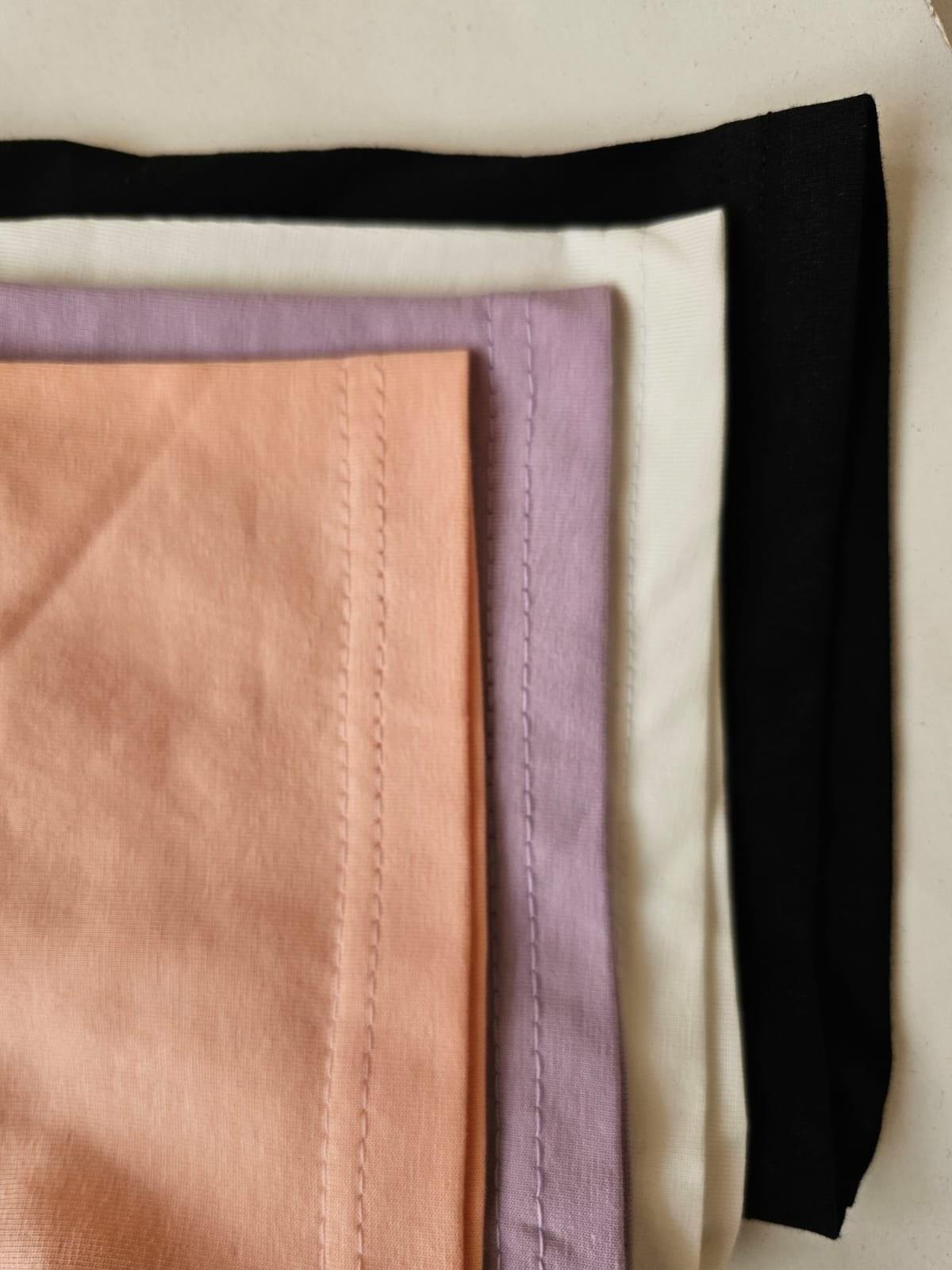 Breastfeeding pure cotton basic shirt (half sleeves) - Image 3