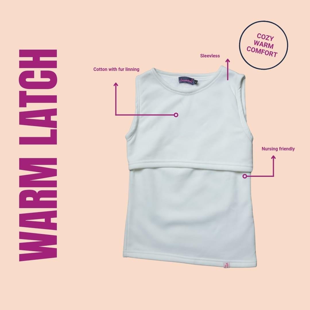 Sleeveless warm latch basic