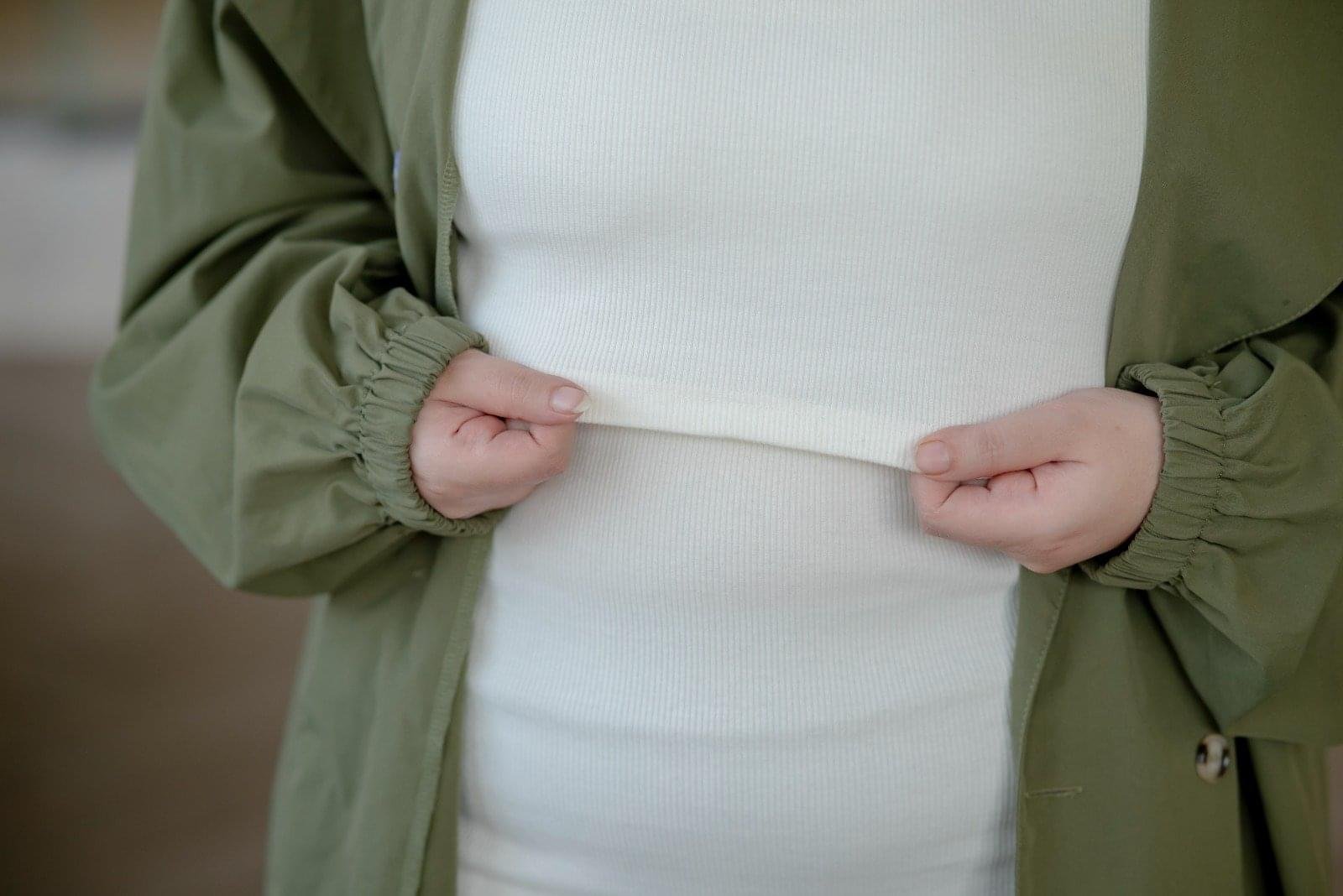 J mum nursing rib top (Full sleeves) - Image 9