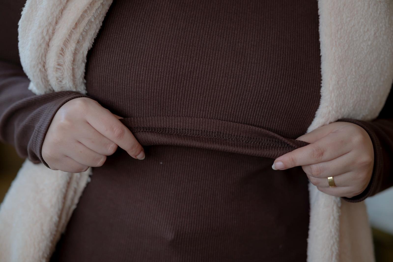 J mum nursing rib top (Full sleeves) - Image 8